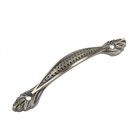 Ручка-скоба мебельная PC176, м/о 96 мм, цвет бронза - Фото 3