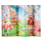 Ширма – перегородка «Дарим Красиво. Сладкая страна», 250×160 см, цвет зелёный - Фото 2