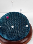 Игольница «Круг», на деревянной подложке, d=7 см, МИКС - Фото 3