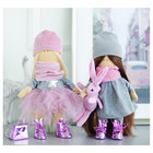 Набор для шитья. Интерьерные куклы «Подружки Вики и Ники- на праздник», 30 см - Фото 5