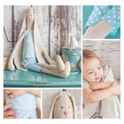 Мягкая зайка «Ноэль», набор для шитья 21 × 0,5 × 29,7 см - фото 804267556