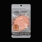 Корректоры - разделители для пальцев ног, на манжете, дышащие, 4 разделителя, силиконовые, 8×7 см, пара, бежевые - Фото 7