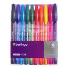 Набор гелевых ручек 10 цветов, Berlingo "Triangle Gel" 0.5мм, микс - Фото 5