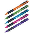 Ручка шариковая автоматическая 0.7 мм, Berlingo "Multicolor", микс 4 цвета - фото 318304052