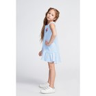 Платье для девочки, цвет голубой, рост 104 см - Фото 3