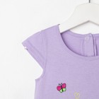 Платье для девочки, цвет сиреневый, рост 116 см - Фото 2