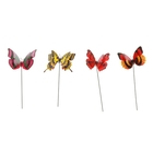 Декор садовый Мир бабочек микс, штекер 25 см - Фото 2