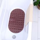 SPA-коврик для ванны на присосках 38×69 см «Матовая геометрия» - Фото 2