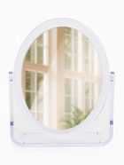 Зеркало настольное, с увеличением х2, двустороннее, 12×14.5 см, (9×12 см), прозрачное - Фото 2