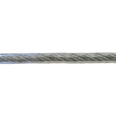 Трос для растяжки DIN 3055 в оплетке, цинк, ПВХ 3/4, 200 м