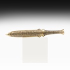 Макет оружия «Сувенирный кинжал. Волки», 35 см, клинок 21 см - Фото 2