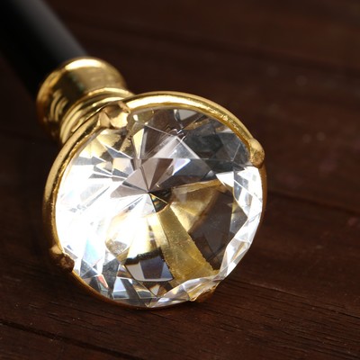 Сувенирная трость с клинком 30 см, набалдашник: кристалл