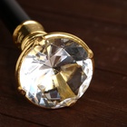 Сувенирная трость с клинком 30 см, набалдашник: кристалл - Фото 5