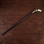 Сувенирная трость с клинком 30 см, набалдашник: револьвер - Фото 1