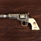 Сувенирное изделие Трость с револьвером, клинок 30см - фото 6283372