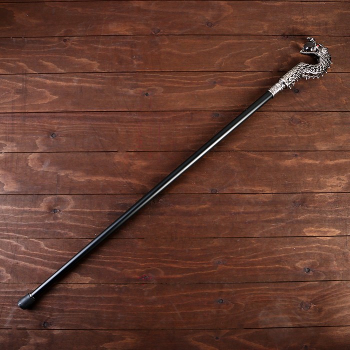 Сувенирное изделие Трость с кинжалом, клинок 30см, ручка Дракон - Фото 1