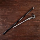 Сувенирное изделие Трость с кинжалом, клинок 30см, ручка Дракон - Фото 2
