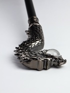 Сувенирная трость с клинком 30 см, набалдашник: дракон серебристый - Фото 14