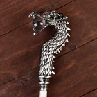 Сувенирное изделие Трость с кинжалом, клинок 30см, ручка Дракон - фото 7289461