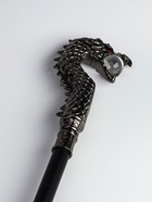 Сувенирная трость с клинком 30 см, набалдашник: дракон серебристый - Фото 8