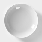 Тарелка фарфоровая глубокая «Универсал», 700 мл, d=20 см, белая - Фото 2