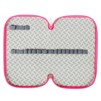 Пенал 2 секции 125 х 195, Soft touch, для девочки «Братишки»