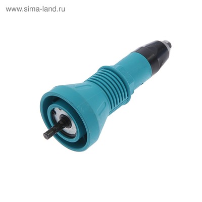 УЦЕНКА Насадка для шуруповерта ТУНДРА, заклепочник, хвостовик шестигранный, 2.4-3.2-4-4.8мм