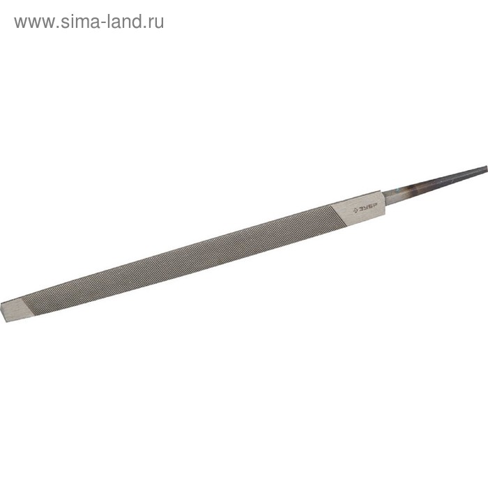 Напильник "ЗУБР" Профессионал 1630-15-21_z01, 150 мм, трехгранный, для заточки ножовок - Фото 1