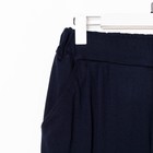 Комплект женский (футболка, брюки), цвет темно-синий-клетка, размер 46 - Фото 4