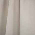 Штора портьерная Witerra Матовый 135х260см, бежевый, блэкаут, пэ100% - Фото 4