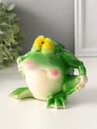 Копилка для денег «Лягушка», гипс, 11.5×17×12 см - фото 121334657