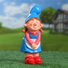Садовая фигура "Гномик милашка" 24х11х10см - Фото 1