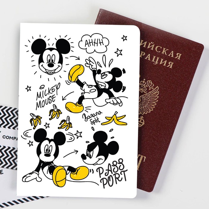 Паспортная обложка, Микки Маус - Фото 1