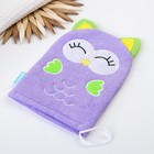 Игрушка-мочалка для купания, детская «Совёнок» из махры - Фото 1