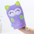 Игрушка-мочалка для купания, детская «Совёнок» из махры - Фото 2