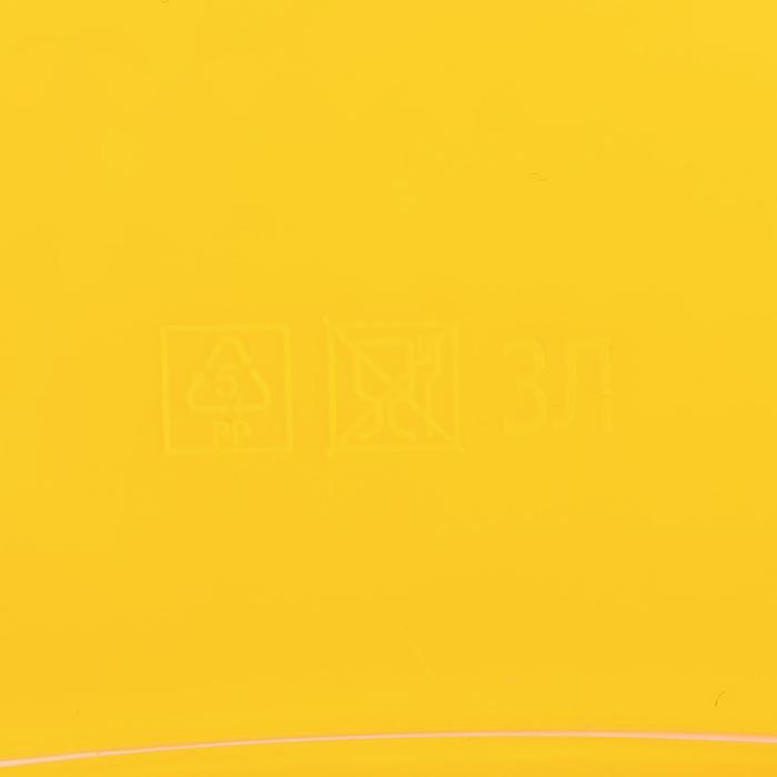 Ёмкость для сбора ягод, 3 л, жёлтая - фото 1907088209