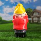 Садовая фигура "Гном ничего не слышу" цветной, 40см - Фото 3