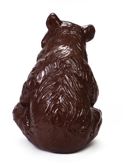 Садовая фигура из гипса «Медведь с бочонком», 27×24×28 см