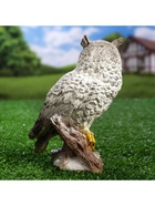Садовая фигура из гипса «Сова полярная», 17×11×8 см  (артикул 4870381)  большой выбор товаров оптом и в розницу по низким ценам с доставкой