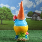 Садовая фигура из гипса «Гном с грибом», 44×16×16 см, МИКС 4870386 - фото 319863179