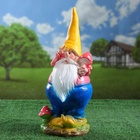 Садовая фигура из гипса «Гном с грибом», 44×16×16 см, МИКС - Фото 11