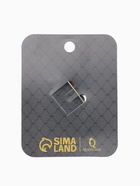 Брошь «Листья» три кленовых, цветная в золоте - Фото 6