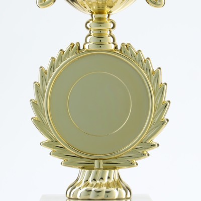 Кубок под нанесение, наградная фигура, золото, подставка камень, 17×9.5×5 см