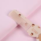 Расчёска фигурная «Детское счастье», 13 × 4 см, рисунок МИКС - Фото 2