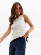 Платок женский MINAKU «Диагональ», молочный, размер 70×70 см - Фото 2