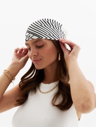 Платок женский MINAKU «Диагональ», молочный, размер 70×70 см - Фото 3