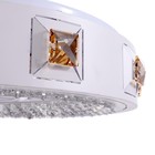 Люстра c ПДУ 661621LED 90 Вт 3 режима 3000-6000К диммер белый 50×50×9 см BayerLux - Фото 6