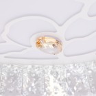 Люстра c ПДУ 661621LED 90 Вт 3 режима 3000-6000К диммер белый 50×50×9 см BayerLux - Фото 7