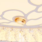 Люстра c ПДУ 661621LED 90 Вт 3 режима 3000-6000К диммер белый 50×50×9 см BayerLux - Фото 9