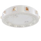 Люстра c ПДУ 661622 LED 90 Вт 3 режима 3000-6000К диммер белый 50×50×9 см BayerLux - Фото 2